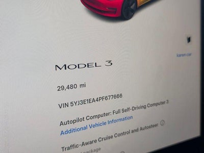 2023 Tesla Model 3 RWD