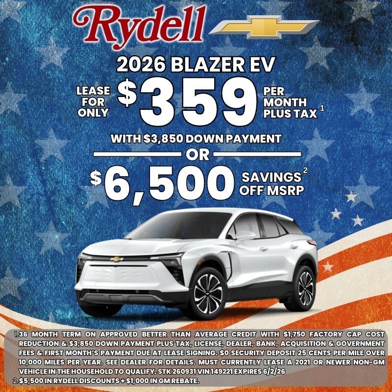 Blazer EV special