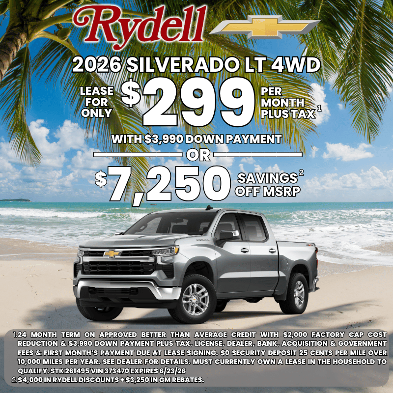 2026 Silverado LT 4WD