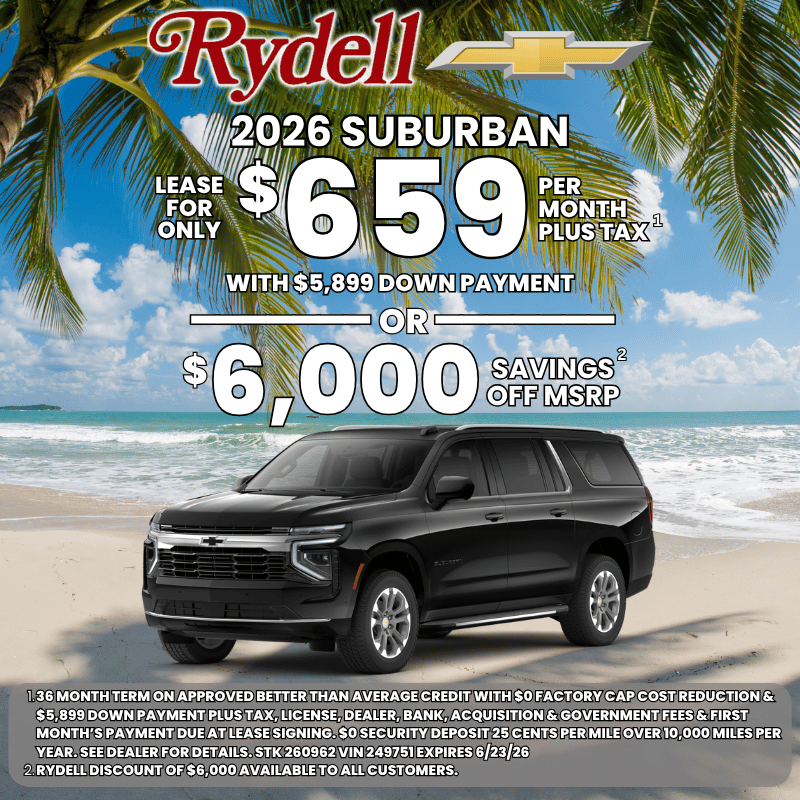 2026 Suburban