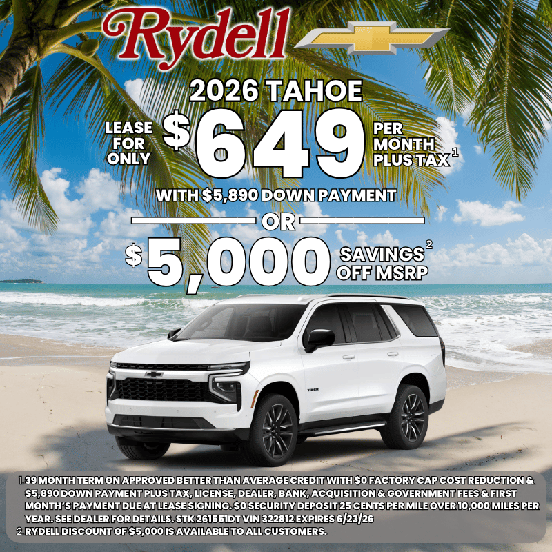 2026 Tahoe