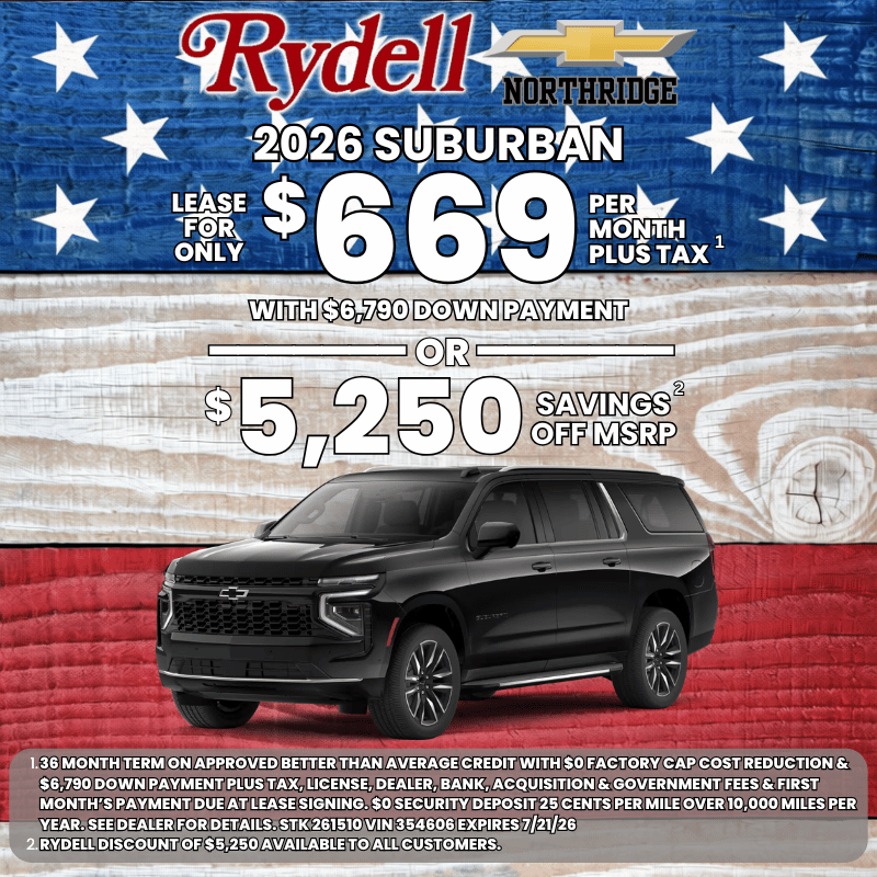 2026 Suburban