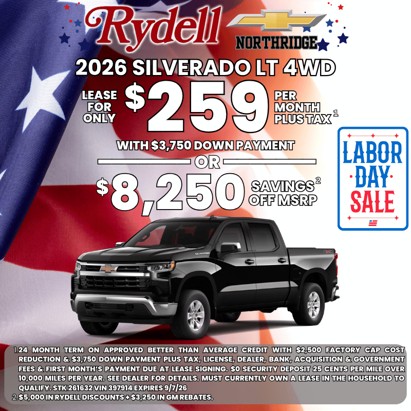 2026 Silverado 4WD