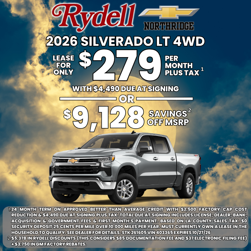 2026 Silverado 4WD
