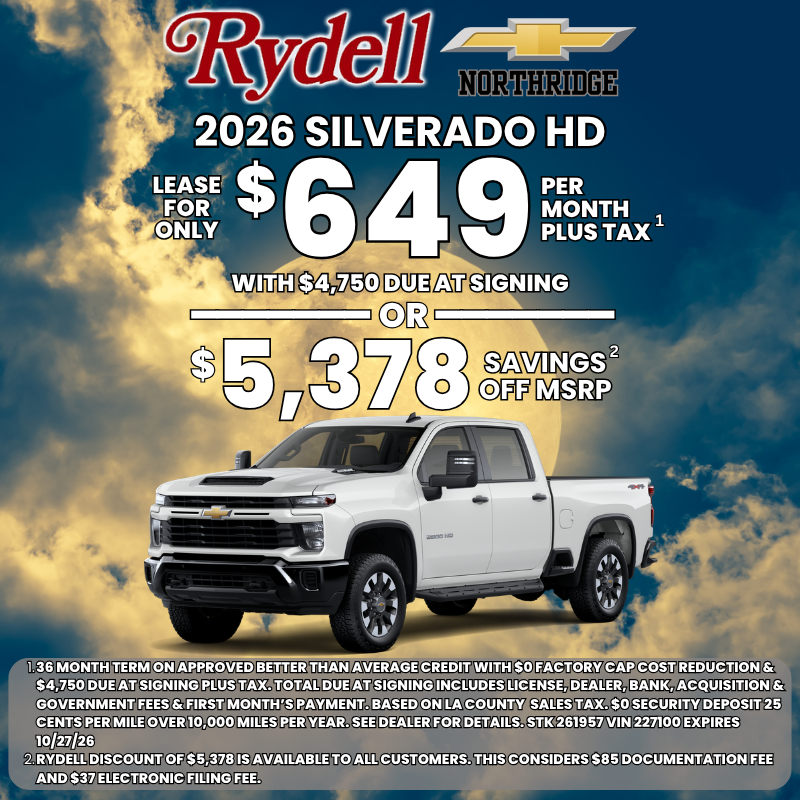 2026 Silverado HD