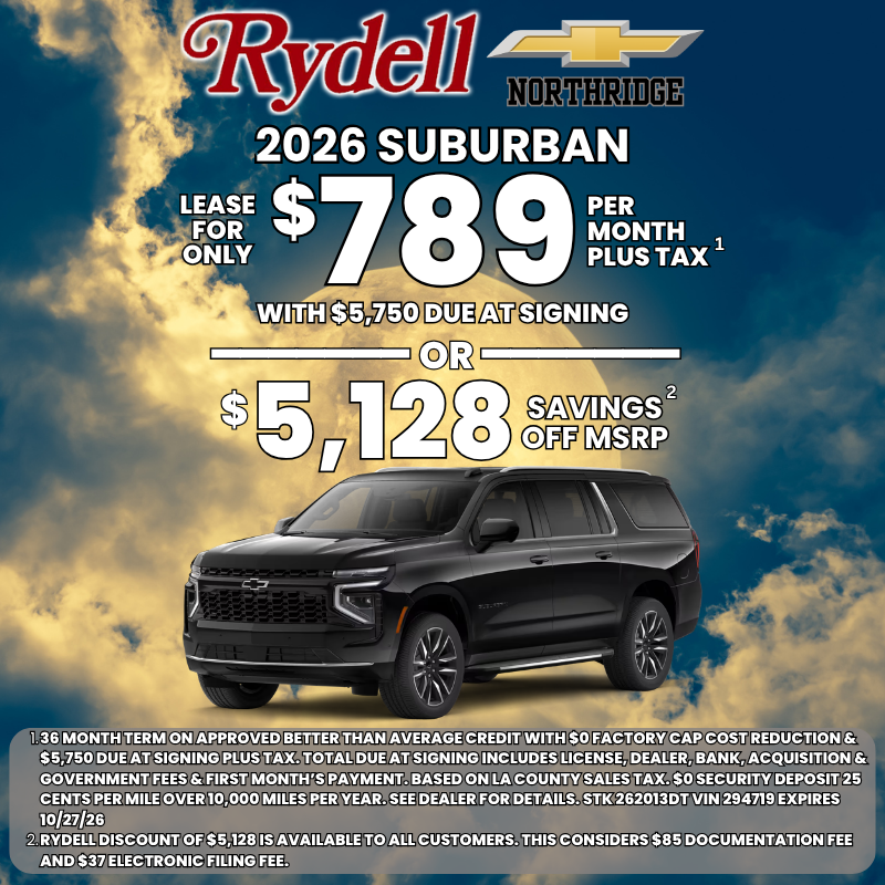 2026 Suburban