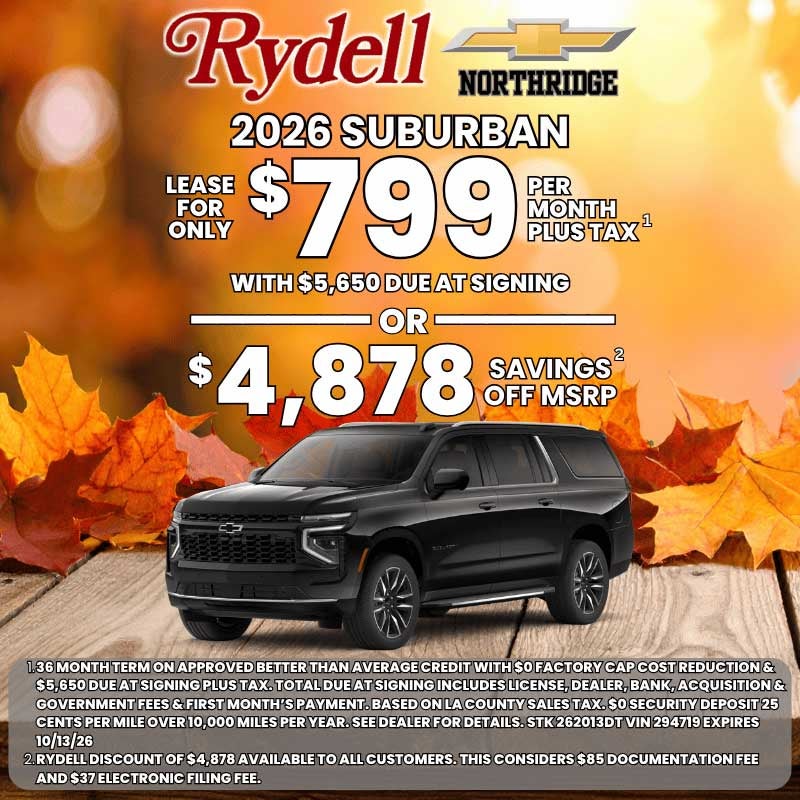 2026 Suburban