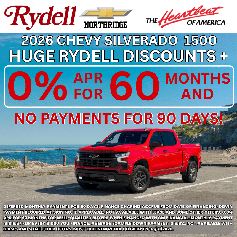 Silverado 0% APR