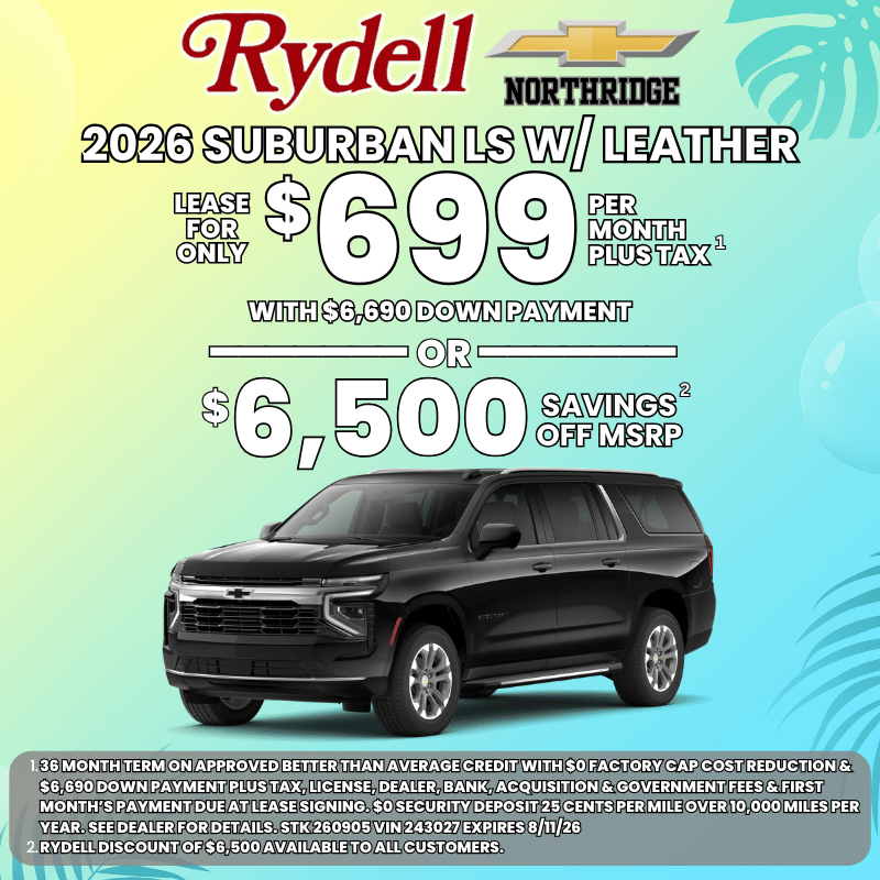 2026 Suburban