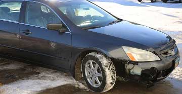 Customer Vehicle at dealer shop