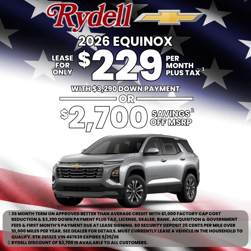Equinox EV special