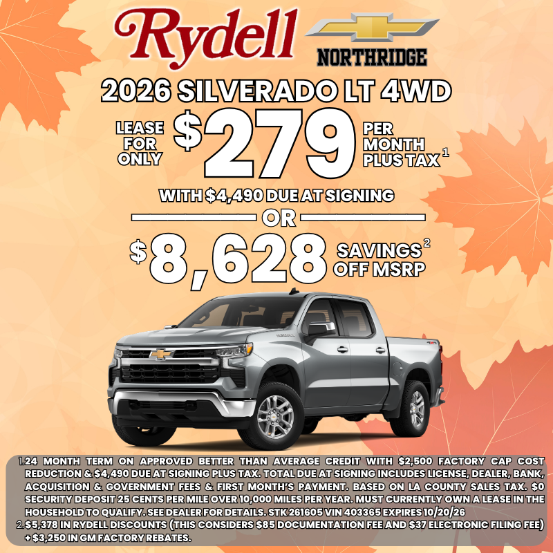 2026 Silverado 4WD