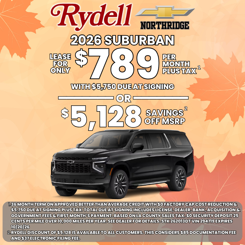 2026 Suburban