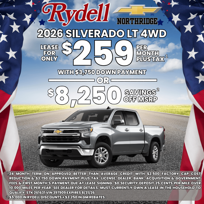 2026 Silverado 4WD
