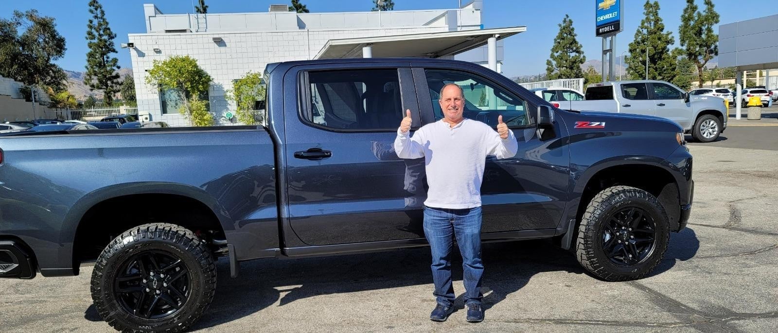 A customer bought a Chevy SUV